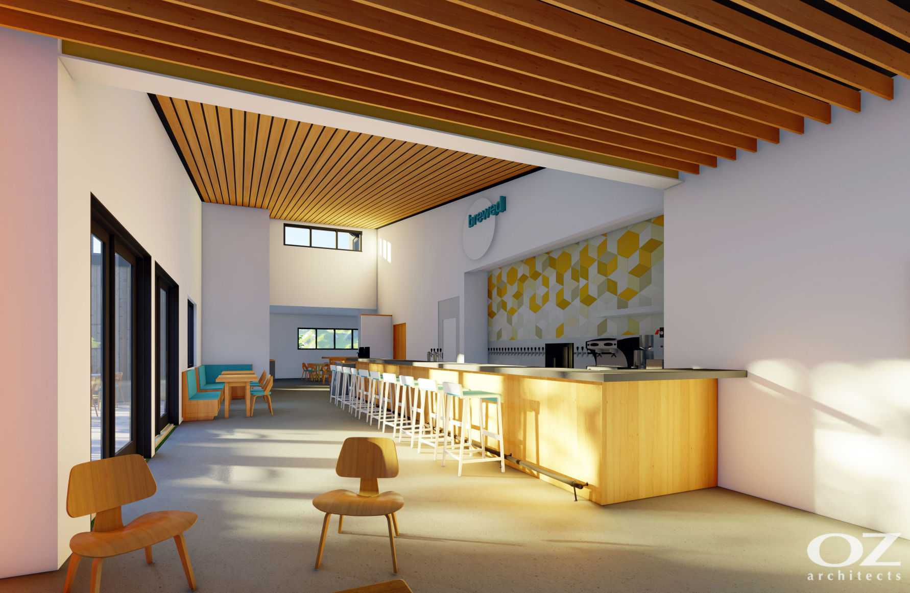 Brewed Tap House interior